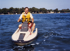 Lake Wawasee Jet Skier