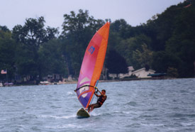 Lake Wawasee Wind Surfer